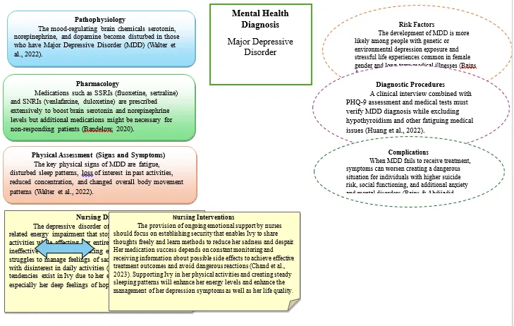 Mental Health Diagnosis Concept Map